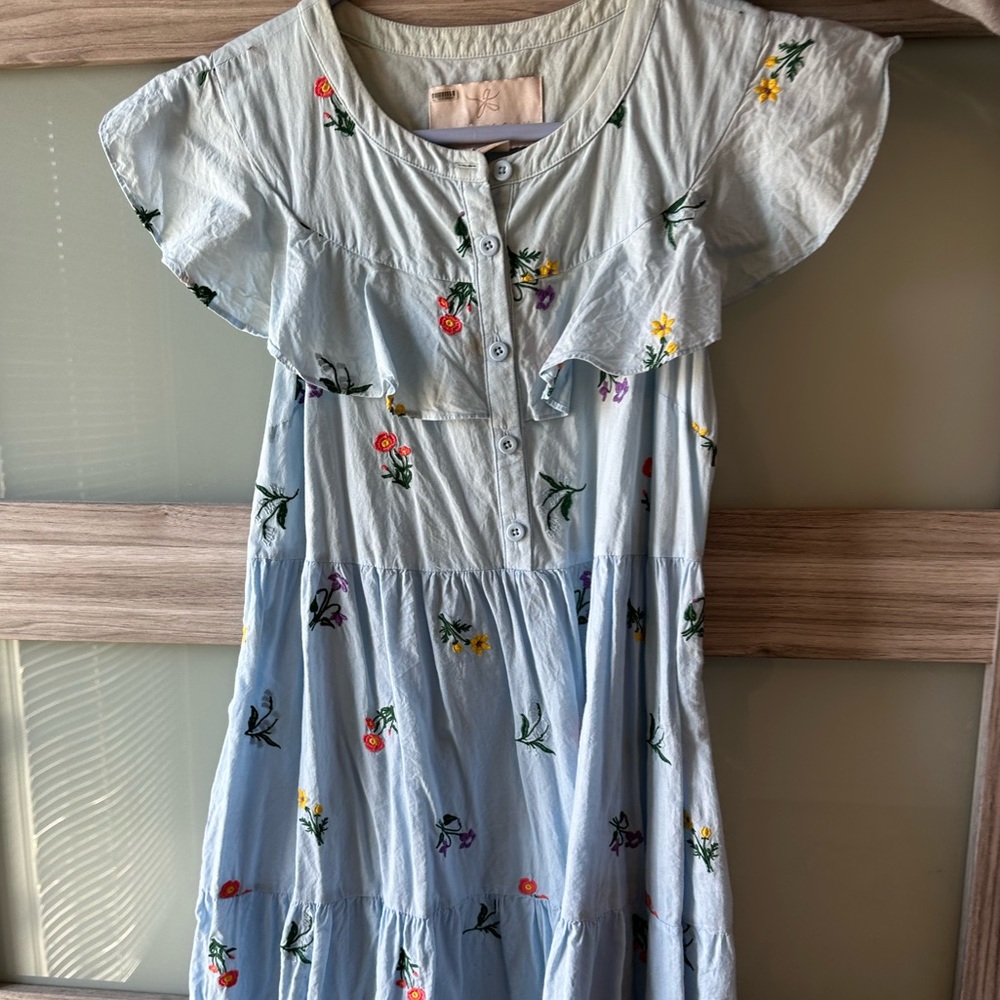 Gal meets glam embroidered dress